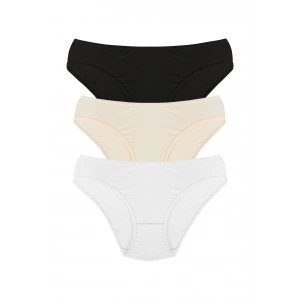 Moda Çizgi Kadın 3lü Külot 40243