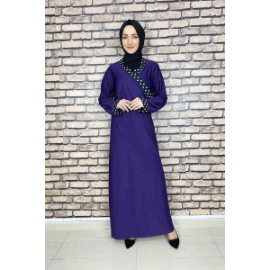 Moda Çizgi Namaz Elbisesi