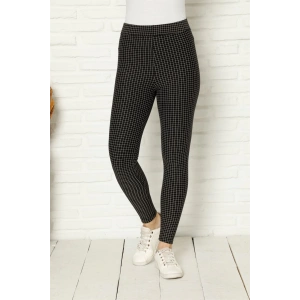 Moda Çizgi Penye Likralı Tayt 5883