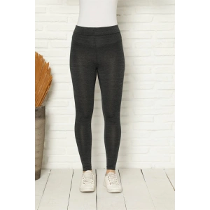 Moda Çizgi Penye Likralı Tayt 5886