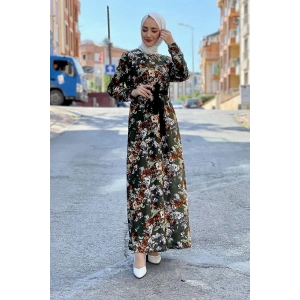 Moda Çizgi Tesettür Elbise