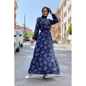 Moda Çizgi Tesettür Elbise