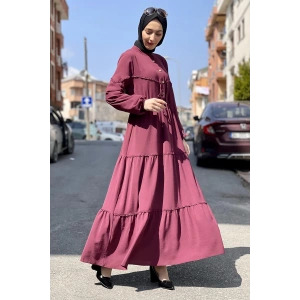 Moda Çizgi Tesettür Elbise