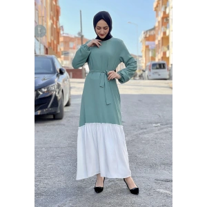 Moda Çizgi Tesettür Elbise