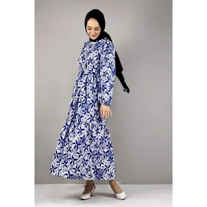 Moda Çizgi Tesettür Elbise