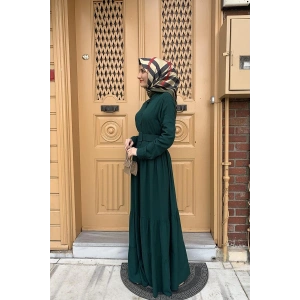 Moda Çizgi Tesettür Elbise