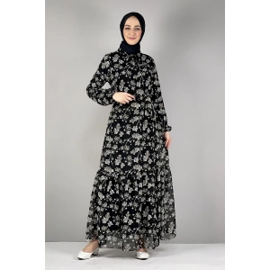 Moda Çizgi Tesettür Elbise