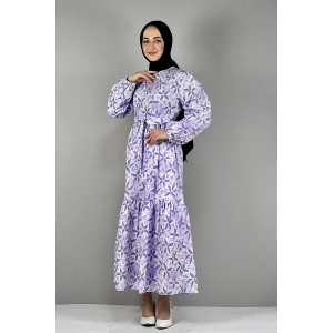 Moda Çizgi Tesettür Elbise