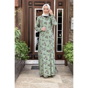 Moda Çizgi Tesettür Elbise