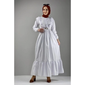 Moda Çizgi Tesettür Elbise