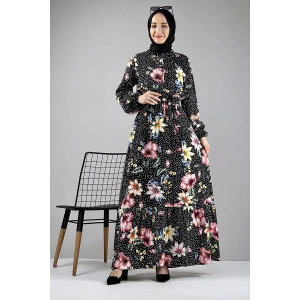 Moda Çizgi Tesettür Elbise