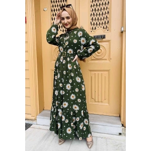 Moda Çizgi Tesettür Elbise