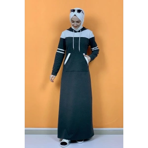 Moda Çizgi Tesettür Elbise