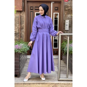 Moda Çizgi Tesettür Elbise