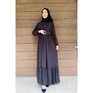 Moda Çizgi Tesettür Elbise