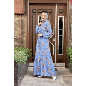 Moda Çizgi Tesettür Elbise