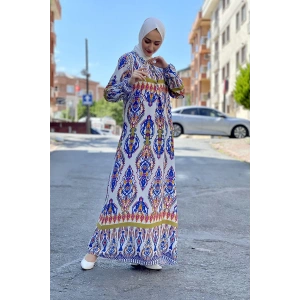 Moda Çizgi Tesettür Elbise