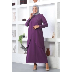 Moda Çizgi Tesettür Elbise