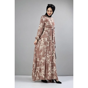 Moda Çizgi Tesettür Elbise