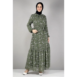 Moda Çizgi Tesettür Elbise