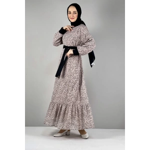 Moda Çizgi Tesettür Elbise