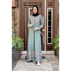 Moda Çizgi Tesettür Elbise