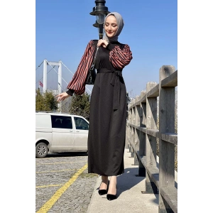 Moda Çizgi Tesettür Elbise