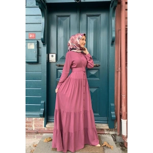 Moda Çizgi Tesettür Elbise