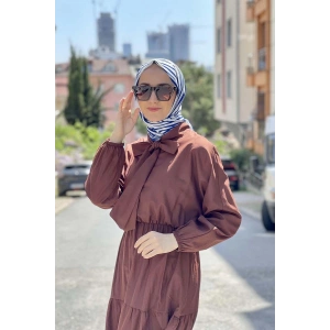 Moda Çizgi Tesettür Elbise