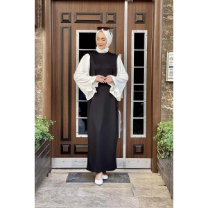 Moda Çizgi Tesettür Elbise