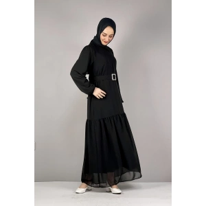 Moda Çizgi Tesettür Elbise