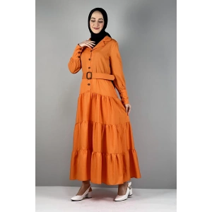 Moda Çizgi Tesettür Elbise