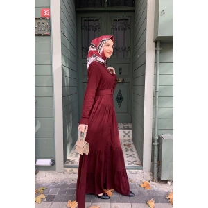 Moda Çizgi Tesettür Elbise