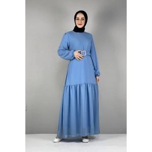 Moda Çizgi Tesettür Elbise