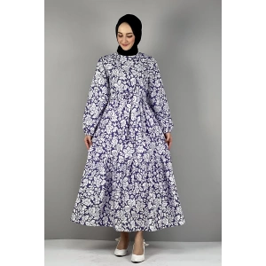 Moda Çizgi Tesettür Elbise