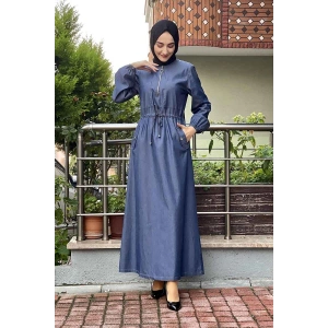 Moda Çizgi Tesettür Elbise