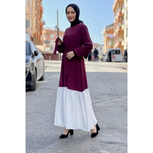 Moda Çizgi Tesettür Elbise