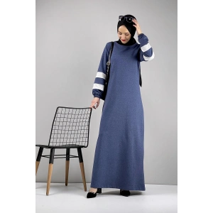 Moda Çizgi Tesettür Elbise