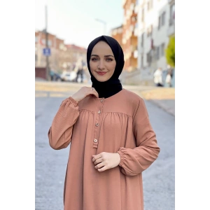 Moda Çizgi Tesettür Elbise