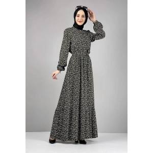 Moda Çizgi Tesettür Elbise