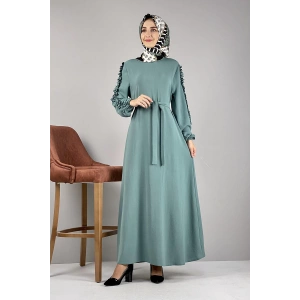 Moda Çizgi Tesettür Elbise