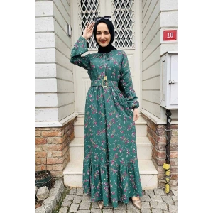 Moda Çizgi Tesettür Elbise