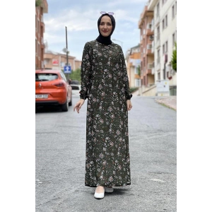 Moda Çizgi Tesettür Elbise