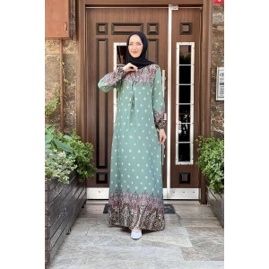 Moda Çizgi Tesettür Elbise