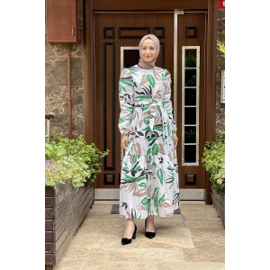 Moda Çizgi Tesettür Elbise