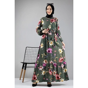 Moda Çizgi Tesettür Elbise