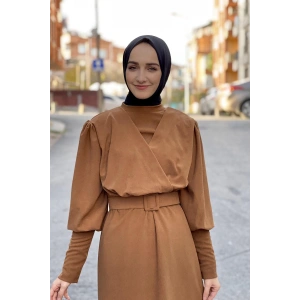 Moda Çizgi Tesettür Elbise