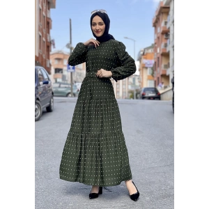 Moda Çizgi Tesettür Elbise