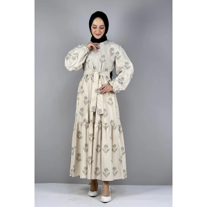 Moda Çizgi Tesettür Elbise