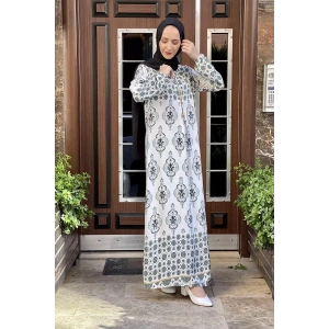 Moda Çizgi Tesettür Elbise